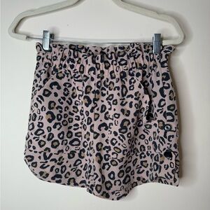 Sanctuary | Leopard Print Button-Detail Shorts